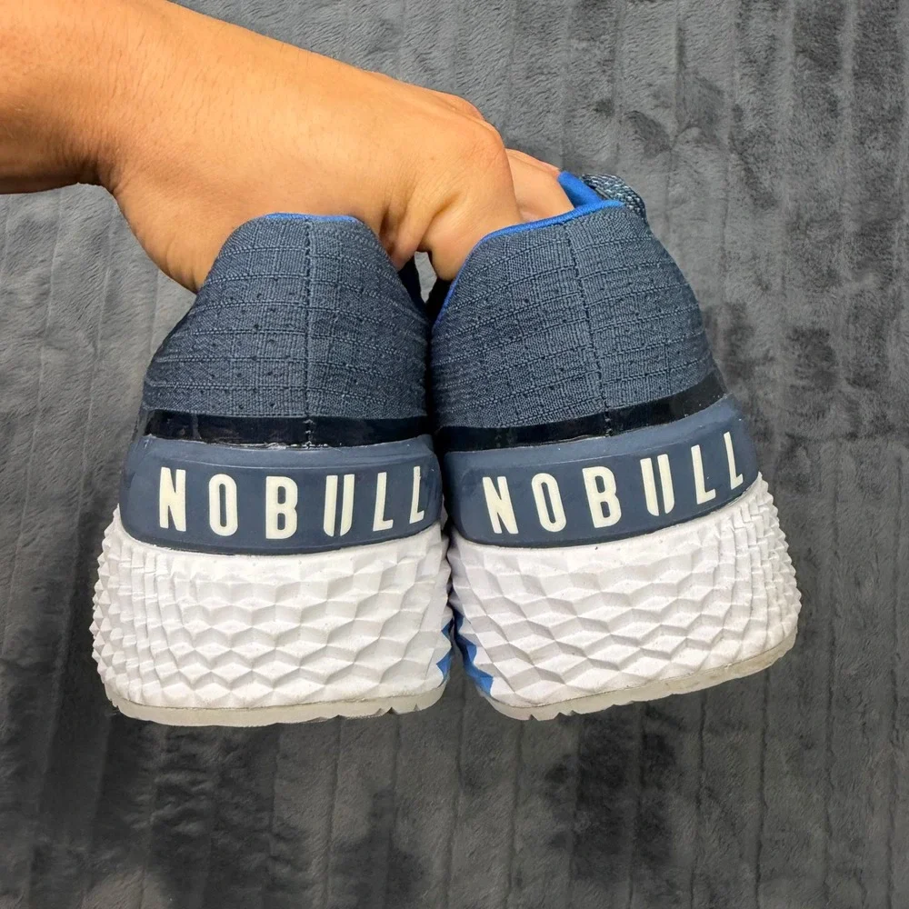 NOBULL Ripstop Runner Navy Blue Mens Size 13.5 Training Running Shoes 10887